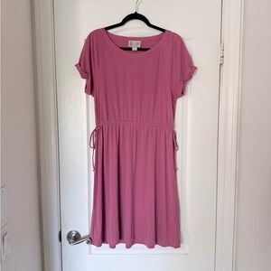 Rose Short Sleeve Leisurewear Dress by Anthropologie